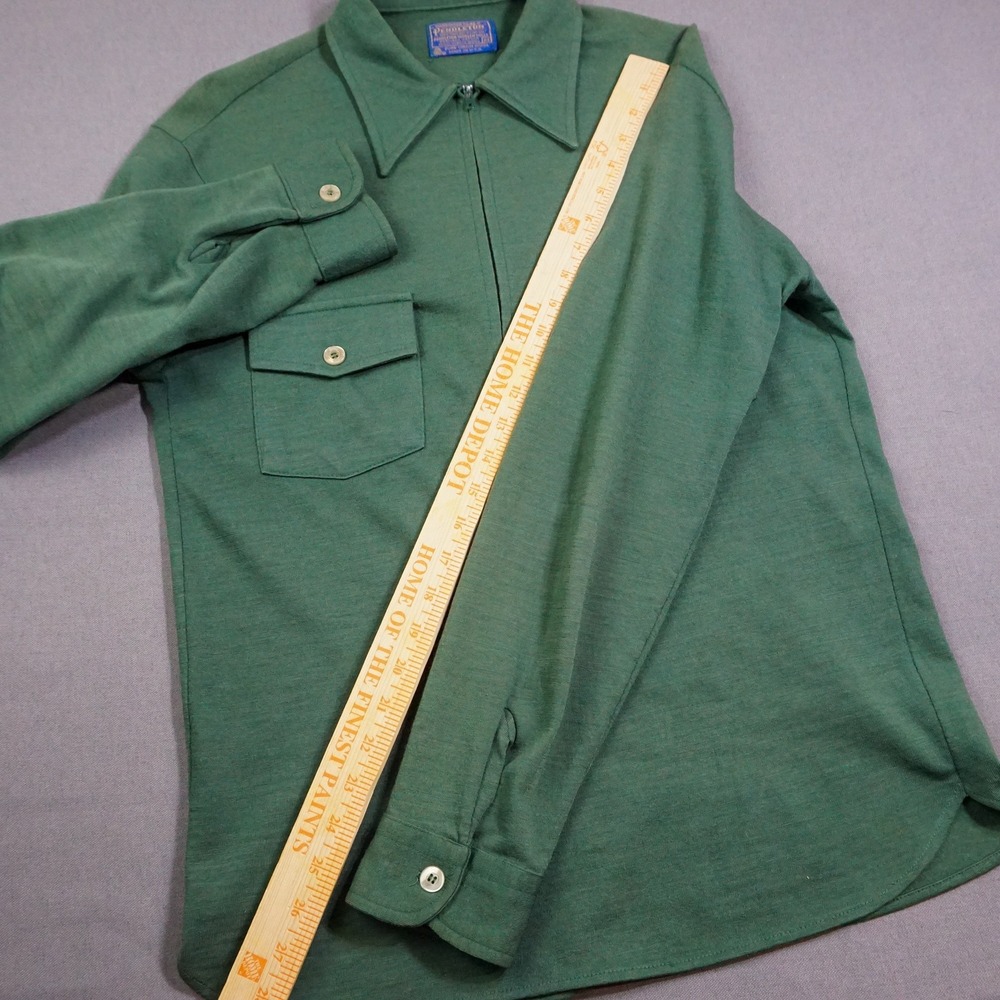 Pendleton Green Button-Up Shirt - image 8